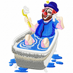 Joker Clowns Embroidery Design 8 Joker Clowns Embroidery Design 8